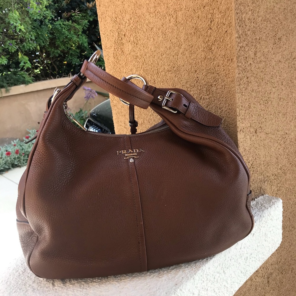 Prada Vitello Daino Shoulder Bag